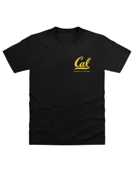 Unisex Berkeley Cal Black T-Shirt Cotton - Size 2xl - Park Fields - FashionsVida