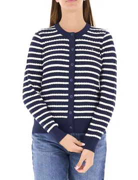 Cardigan in cotone BLU NAVY M - Tommy hilfiger - FashionsVida