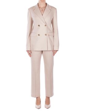 MM MAX MARA Pantaloni Panna
