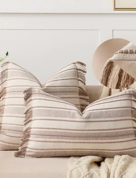 Pieza Funda de almohada cuadrada minimalista y moderna, decoración del hogar, decoración de la habitación, decoración de la oficina, decoración d - Shein - FashionsVida
