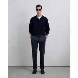 Pantalón chino de hombre de algodón con corte regular