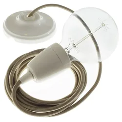 Cables Suspension Luminaire Rm27 Diy 2 M Cipria / White One Size