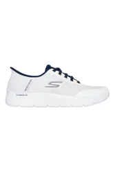 Sneakers bianche e blu Slip-ins GO WALK Flex Netro 42
