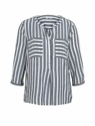 Bluse hellgrau 44 damen