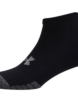 Socken HeatGear Lo Cut, schwarz/grau m