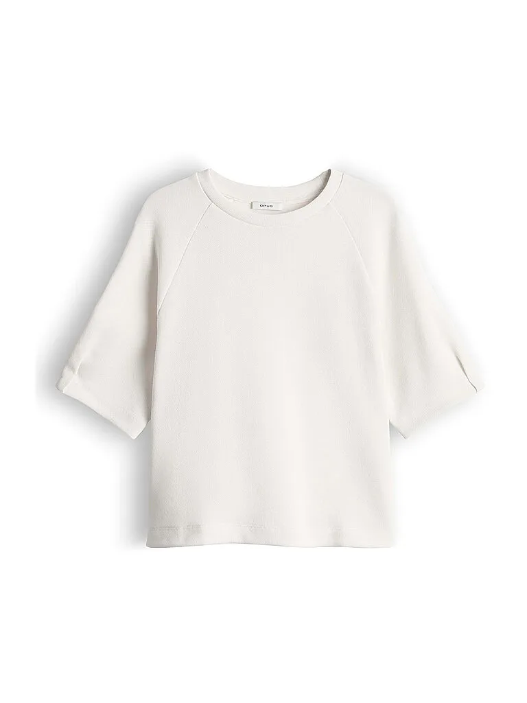 Opus T-Shirt GUSCHEL crema 38 - Opus - FashionsVida