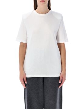 Signature Padded Shoulder T-Shirt - Size S