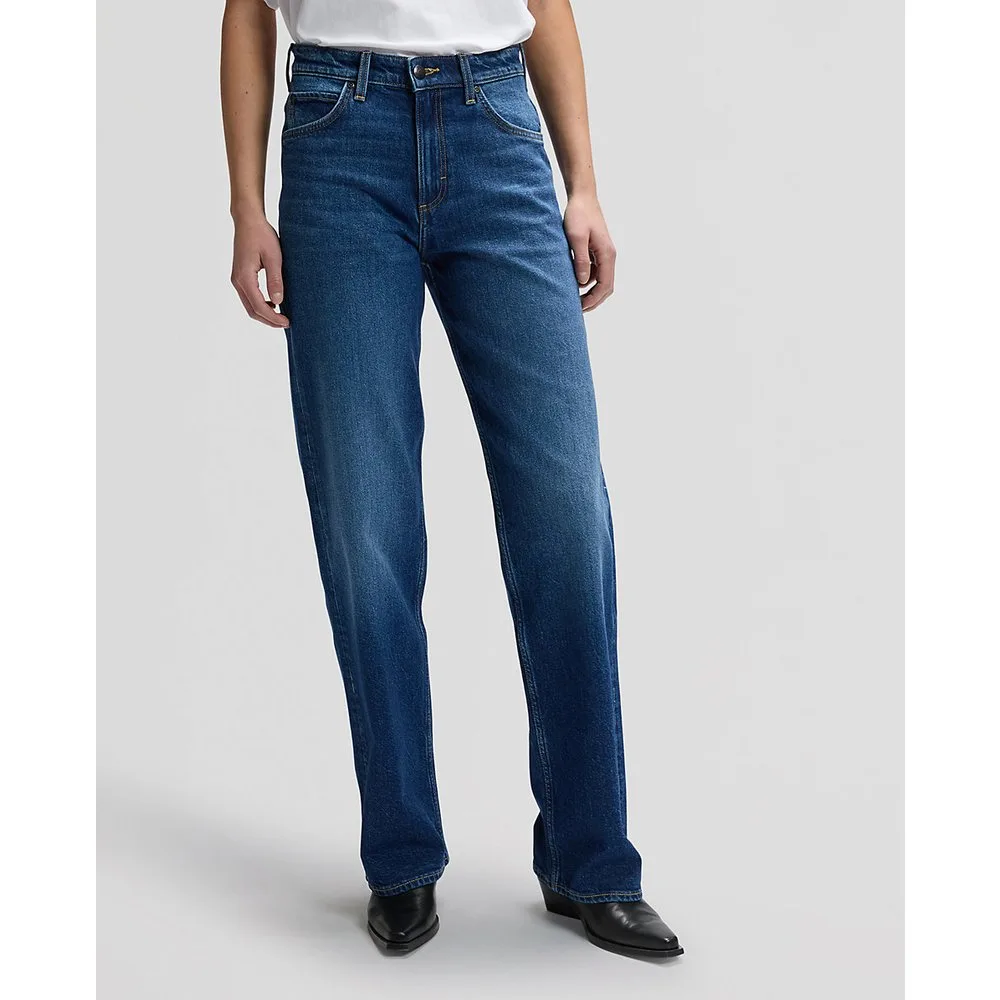 Vaquero ancho Rider Loose de Mujer de corte relajado - Lee - FashionsVida