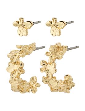 Pilgrim Pendientes 'Zhuri' oro