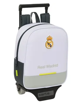 Sac à Dos à Roulettes Real Madrid 25/26 Mini Multicolor One Size unisex
