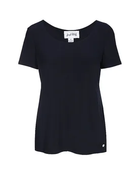 T-Shirt bleu marine L - Joseph Ribkoff - FashionsVida