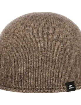 Sophia Merino Knit Beanie Hat by - dark beige - Herren - Size: One Size - Eisbär - FashionsVida