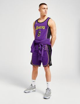 Mens Pantaloncino Swingman NBA LA Lakers - Viola, viola viola Uomo taglia S