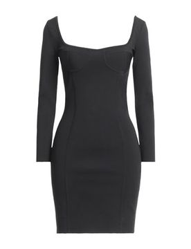 Minivestido Mujer Negro M,S Mujer