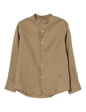 Camicia Con Colletto Alla Coreana