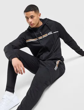 Authentic Full-Zip Hoodie - Herren, Schwarz - male - Size: L - BOSS - FashionsVida