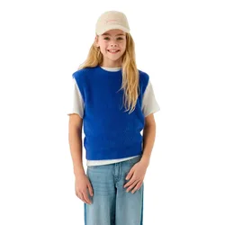 Pull Sans Manches T262444 Radiant Blue 12-13 Années Fille