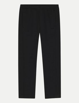 Green Jogginghose mit gestepptem Jacquard Schwarz M