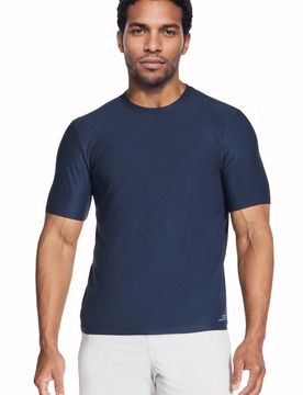 T-shirt blu girocollo traspirante GO DRI All Day Tee XL