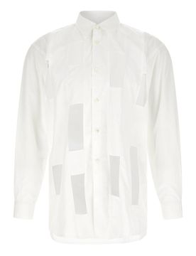 Camicia con cut-out geometrico