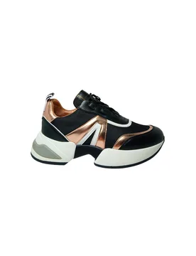 Scarpe Donna Sneakers Marble Woman-Black Copper - Alexander Smith - FashionsVida