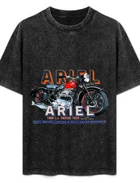 ARIEL Square Four T-Shirt Lightweight Cooling Short Sleeve Tee - Aliexpress - FashionsVida