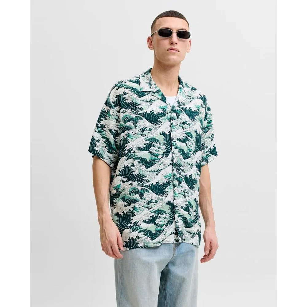 Jack & Jones - Camisa resort de hombre manga corta - jack & jones - FashionsVida