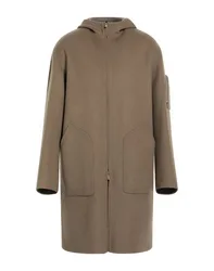 HEVÒ Mantel Herren Khaki 50 Herren