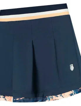 Hypercourt Fancy Skirt Peacoat XS - K-swiss - FashionsVida