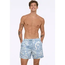 Only & Sons - Bañador de hombre estampado