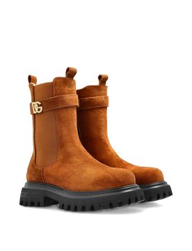 Dolce & Gabbana Jr Stivali Con Logo