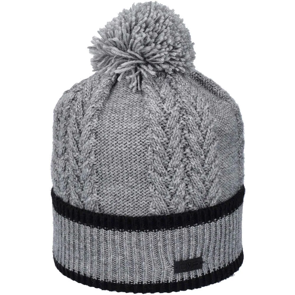 Woman knitted hat gorro esqui mujer Gris (UNICA) - CMP - FashionsVida
