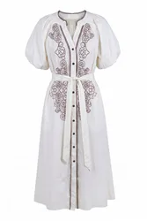 Abito - 471717 - Panna/Marrone