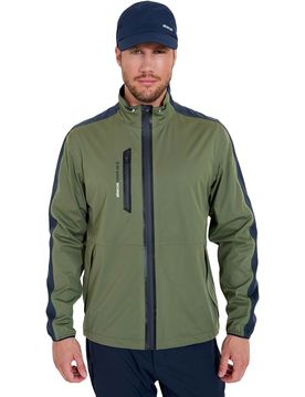 Regenjacke Bounce, navy/gruen xxl