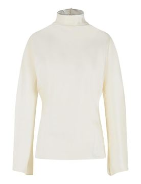 Rohe Blusa in misto acetato panna