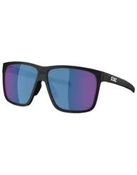 Vielseitige Sonnenbrille A001 Matt Black Grey w Blue Mirror schwarz