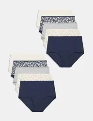 Pk Cotton Lycra® Full Briefs Grey Mix female