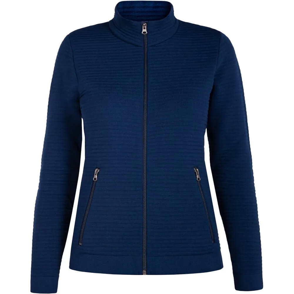 Lady full zip forro polar mujer Marino (L) - Ch3 - FashionsVida