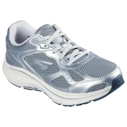Go Run Consistent 2.0 Trainers Gray Leather / Silver Trim UK 3 Women