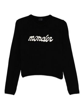 Moncler Maglione Con Ricamo