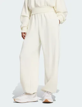 Pantalone ampio Soft Lux 2XL Off White - Adidas - FashionsVida