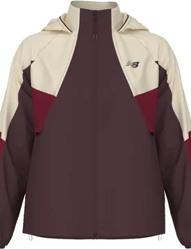 Veste légère et déperlante - RC Jacket Cherry Leather en Nylon - Taille S - Violet - New Balance - FashionsVida