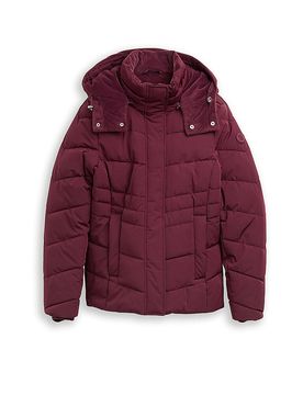Steppjacke dunkelrot XXL damen