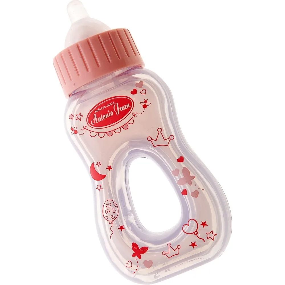 Biberón mágico con líquido para jugar con tu muñeca - Muñecas Antonio Juan - FashionsVida