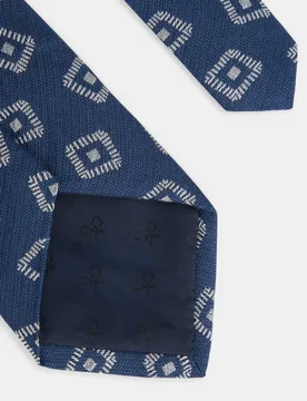 Corbata motivo jacquard - Silbon - FashionsVida