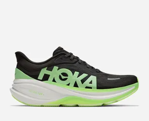 Men's Clifton PRO Road Running Shoes in Carbon Black/Tart Apple, Size 10