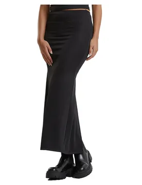 Gonna Midi Glitter Maxi Black L