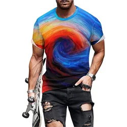 New Novelty Funny Men's 3D Printed Short-Sleeve T-Shirt - Holiday Gift Top