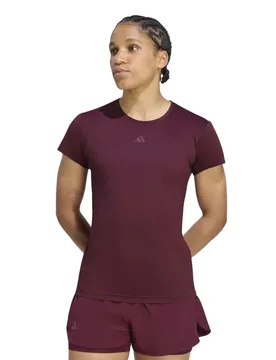 Freelift Short Sleeve T-shirt Maroon L - Adidas - FashionsVida