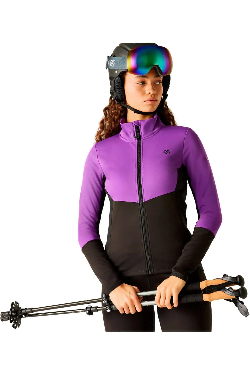 Pr move 3l chaqueta softshell mujer Morado (10) - Dare2b - FashionsVida